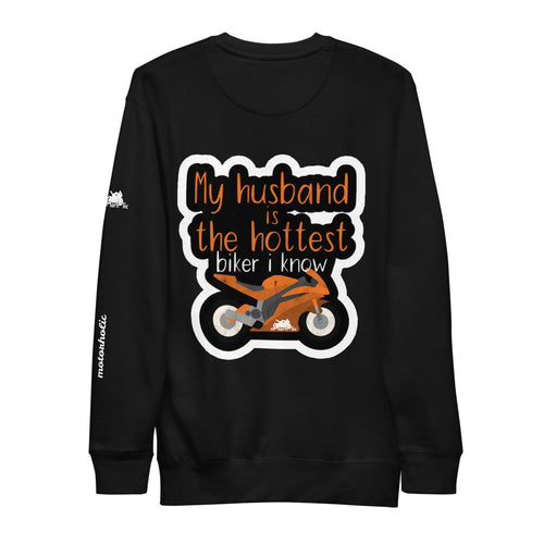 Hottest Husband.back Pullover - motorholic