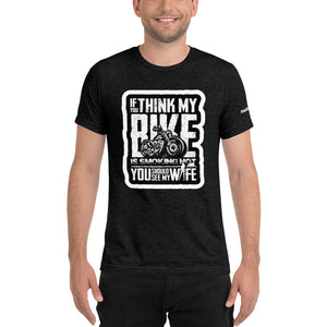 Hot bike-Hot wife t-shirt - motorholic