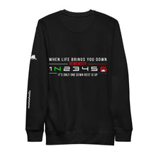 Charger l&#39;image dans la galerie, &quot;1 Down-Rest is Up&quot;. back Pullover - motorholic