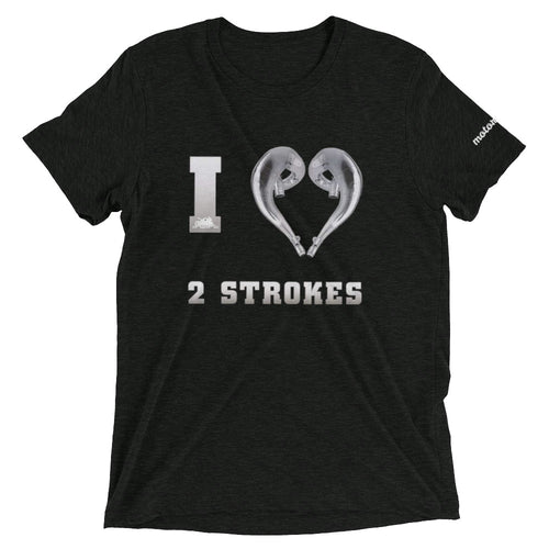 I love 2strokes t-shirt - motorholic