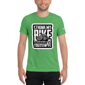 Hot bike-Hot wife t-shirt - motorholic