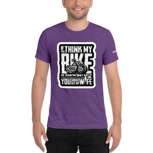 Hot bike-Hot wife t-shirt - motorholic