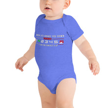 Load image into Gallery viewer, &quot;1 Down-Rest is Up&quot; Baby 1-piece - motorholic