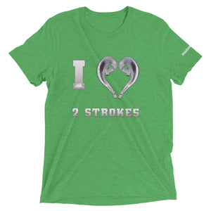 I love 2strokes t-shirt - motorholic