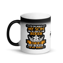 Load image into Gallery viewer, Biker son Magic Mug - motorholic