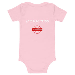 "1 Down-Rest is Up" Baby 1-piece - motorholic