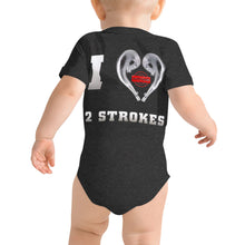 Cargar imagen en el visor de la galería, I love 2strokes Baby 1-piece - motorholic