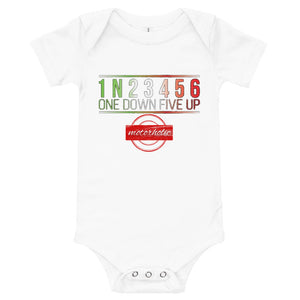 1 DOWN - 5 UP Baby 1-piece - motorholic