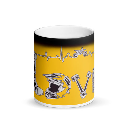 Motocross Holic Love_Yellow Magic Mug - motorholic