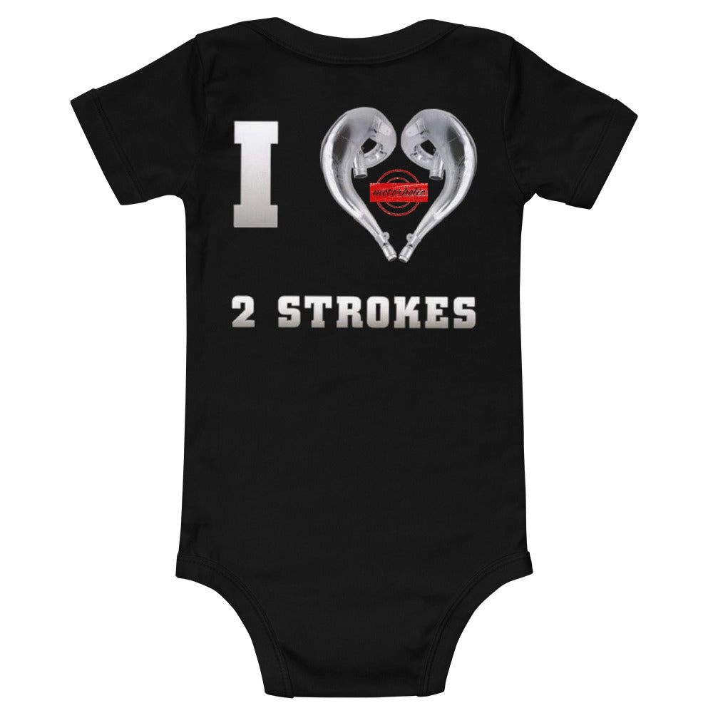 I love 2strokes Baby 1-piece - motorholic