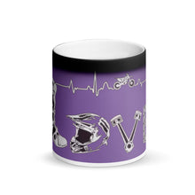 Load image into Gallery viewer, Motocross Holic Love_Purple Magic Mug - motorholic