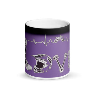 Motocross Holic Love_Purple Magic Mug - motorholic