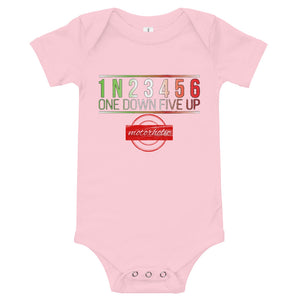 1 DOWN - 5 UP Baby 1-piece - motorholic