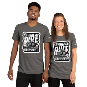 Hot bike-Hot wife t-shirt - motorholic