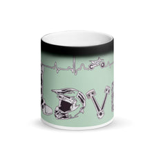 Cargar imagen en el visor de la galería, Motocross Holic Love_Green Magic Mug - motorholic