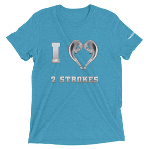 I love 2strokes t-shirt - motorholic