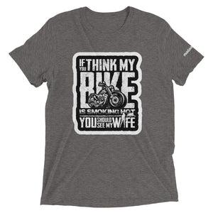 Hot bike-Hot wife t-shirt - motorholic