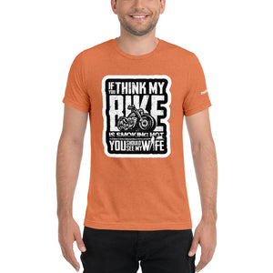 Hot bike-Hot wife t-shirt - motorholic