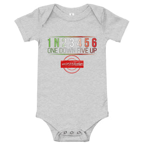 1 DOWN - 5 UP Baby 1-piece - motorholic