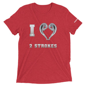 I love 2strokes t-shirt - motorholic