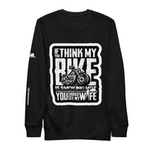 Charger l&#39;image dans la galerie, Hot bike-Hot wife.back Pullover - motorholic