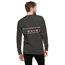 Charger l&#39;image dans la galerie, &quot;1 Down-Rest is Up&quot;. back Pullover - motorholic