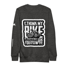 Charger l&#39;image dans la galerie, Hot bike-Hot wife.back Pullover - motorholic