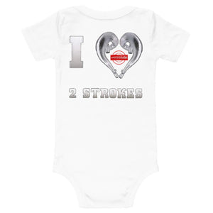 I love 2strokes Baby 1-piece - motorholic