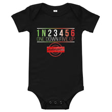 Load image into Gallery viewer, 1 DOWN - 5 UP Baby 1-piece - motorholic