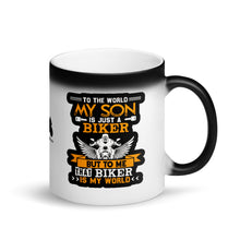 Load image into Gallery viewer, Biker son Magic Mug - motorholic