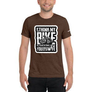 Hot bike-Hot wife t-shirt - motorholic