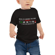 Load image into Gallery viewer, &quot;1 Down-Rest is Up&quot; Baby Tee - motorholic