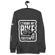 Charger l&#39;image dans la galerie, Hot bike-Hot wife.back Pullover - motorholic