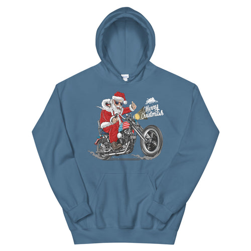 Santa Biker Hoodie - motorholic