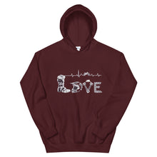 Load image into Gallery viewer, Motocross holic Love Hoodie - motorholic